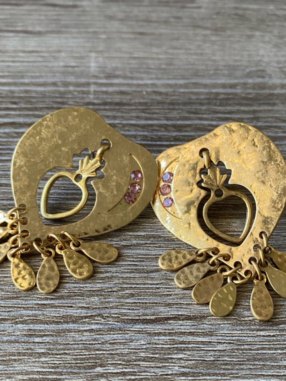 Heart earring M161